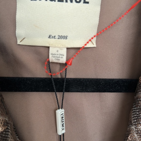 L’AGENCE sequin blazer - Picture 8 of 10